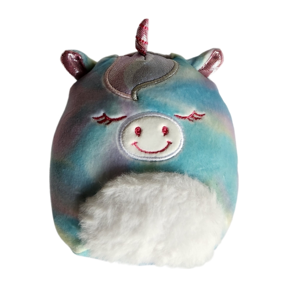 FREE Squishmallows Scented Unicorn 5" Plush | Rainbow Pastel | KellyToy